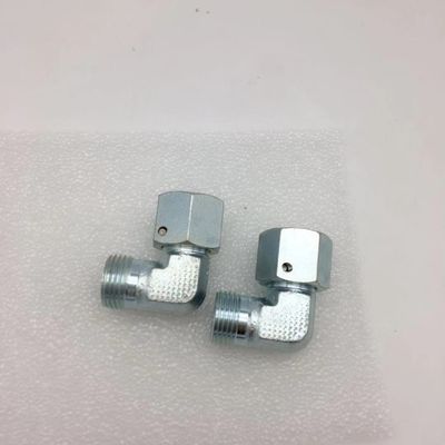 90-stopniowe kolanko męskie przejściowe metryczne adaptery węży JIC NPT Hydraulic